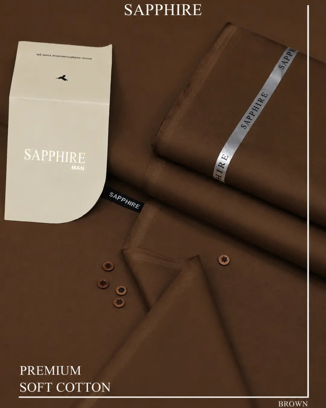 Brown Cotton Shalwar Kameez – Premium Comfort & Style